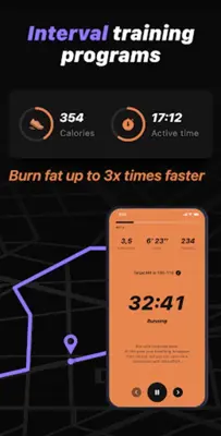 Runiac running for weight loss android App screenshot 1